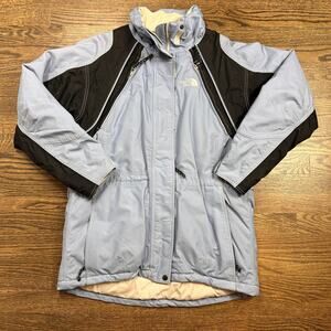 The North Face Jacket Womens Large Blue Insulated Ski Snow‎ Full Zip Pockets